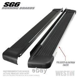 Westin 27-64710 Sure-Grip (SG6) Running Boards Polished Stainless Steel Finish