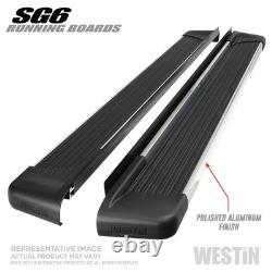 Westin 27-64710 Sure-Grip (SG6) Running Boards Polished Stainless Steel Finish