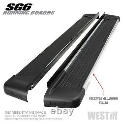 Westin 27-64720 Sure-Grip (SG6) Running Boards Polished Stainless Steel Finish