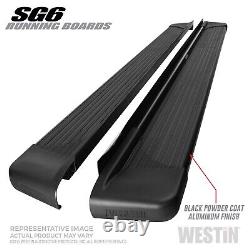 Westin 27-64765 Sure-Grip (SG6) Running Boards Black Powdercoat Finish