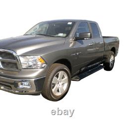 Westin 79 Black Sure-Grip Running Boards with Mount Kit for Ram 1500 Quad Cab