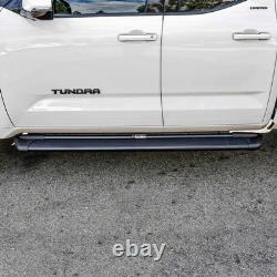 Westin 79 Black Sure-Grip Running Boards with Mount Kit for Ram 1500 Quad Cab