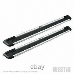 Westin Automotive Running Boards Sure-Grip Aluminum Chrome 79.0 in. Length Pair