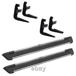 Westin Set of Black/Silver Sure-Grip Running Boards withMounting Kit for MDX/Pilot