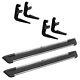 Westin Set Of Black/silver Sure-grip Running Boards Withmounting Kit For Mdx/pilot