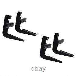 Westin Set of Black/Silver Sure-Grip Running Boards withMounting Kit for MDX/Pilot