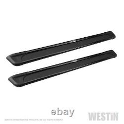 Westin Sure-Grip Aluminum Running Boards 79 in Black