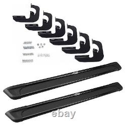 Westin Sure-Grip Black Running Boards with Mount 93 for Avalanche Suburban Yukon