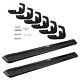 Westin Sure-grip Black Running Boards With Mount 93 For Avalanche Suburban Yukon