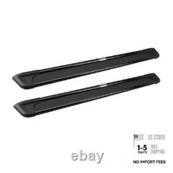 27-6135 Marchepieds Sure-Grip en aluminium noir, paire de 79 po. Requis