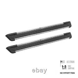 27-6150 Marchepieds Sure-Grip en aluminium brossé, paire de 85 po. Requis