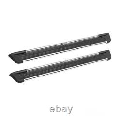 27-6150 Marchepieds Sure-Grip en aluminium brossé, paire de 85 po. Requis