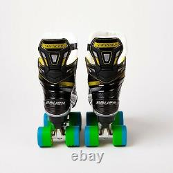 Bauer Supreme S35 Quad Roller Skates Sure-grip Rock Plate No Wheels Uk 7
