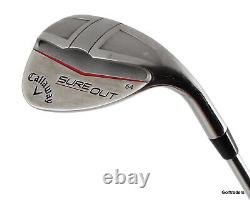 Callaway Sure Out Flop Wedge 64o Steel Wedge Flex Nouveau Grip J1759