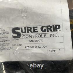 Contrôles Sure Grip LB2-M8-16-KL-PON Série L 8 Boutons