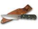 Couteaux D'alaska 00014fg Couteau De Camp De Bush Suregrip Avec Gaine