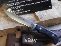 Couteaux De L'alaska 10 1/4 849fg Boar Hunter D2 Outil En Acier Sure Poignée Wow