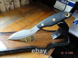 'Couteaux d'Alaska 8 1/2 Etreme Yukon #1 Poignée noire Suregrip lame D2 Lea Sh'