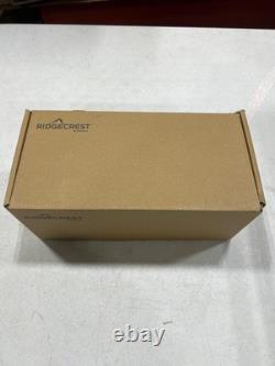 Ensemble poignée d'entrée et pêne dormant Sure-Loc LV307 en nickel satiné avec rosace rectangulaire