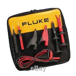 Fluke Tlk-220 Kit Plomb Test Suregrip Industriel Avec Vinyle Zippered Carry Case