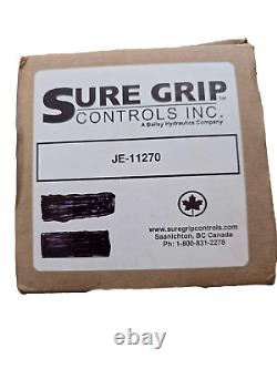 JE-11270 Poignée Sure Grip Noire avec Déclencheur Momentané à 2 Boutons Joystick