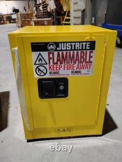 Justrite Sure-Grip EX Armoire de stockage de liquides inflammables de 4 gallons 890420