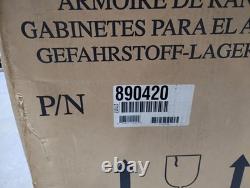 Justrite Sure-Grip EX Armoire de stockage de liquides inflammables de 4 gallons 890420