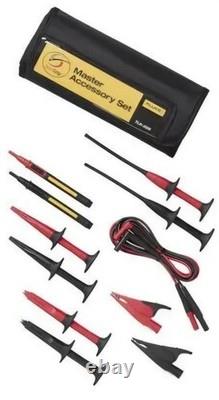Kit d'accessoires Fluke Tlk-225 Sure Grip Master avec étui de rangement, tout neuf dans sa boîte