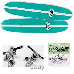 La Roue Chauffée Skateboard Polarizer Baja Blue Kit Sure-grip Trucks, Hardware