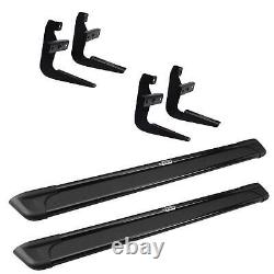 Marchepieds en aluminium Westin Sure Grip et kit de montage pour Hyundai Santa Fe 07-12