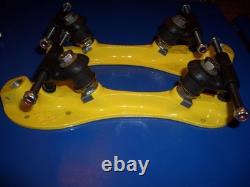 NOS Sure Grip Magnums taille 6 avec trucks SKIN Sure Grip NOIR entièrement filetés