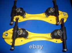 NOS Sure Grip Magnums taille 6 avec trucks SKIN Sure Grip NOIR entièrement filetés