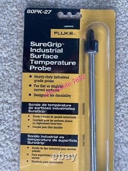 NOUVELLE SONDE DE TEMPÉRATURE DE SURFACE INDUSTRIELLE SureGrip 80PK-27 DHL ou FedEx8ba #D3