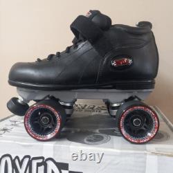 Patin à roulettes Quad Speed Boxer par Sure-Grip International, taille homme 7, boîte ouverte