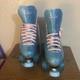 Patin à Roulettes Quad Sure-grip Blue Stardust Glitter Taille 5