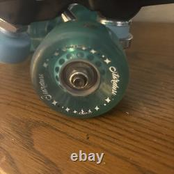 Patin à roulettes quad Sure-Grip Blue Stardust Glitter taille 5