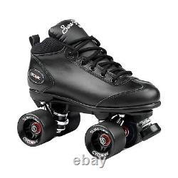 Patins à roulettes Cyclone Sure-Grip noir pour hommes taille 8 / femmes taille 9