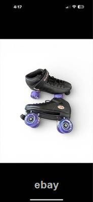 Patins à roulettes Riedell R3, taille 9, portés une seule fois, Sure Grip, roues Jelly