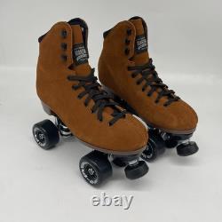 Patins à roulettes Sure Grip Boardwalk Plus Suede Marron Cannelle Hommes 7 Femmes 8