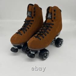 Patins à roulettes Sure Grip Boardwalk Plus Suede Marron Cannelle Hommes 7 Femmes 8