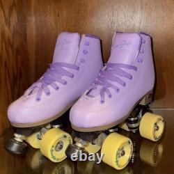 Patins à roulettes Sure Grip Crème Lavande Taille 5.5 pour femmes Taille 4 pour hommes