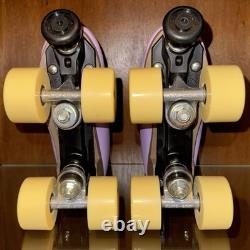 Patins à roulettes Sure Grip Crème Lavande Taille 5.5 pour femmes Taille 4 pour hommes