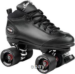 Patins à roulettes Sure-Grip Cyclone noir pour hommes 7 / femmes 8, noir