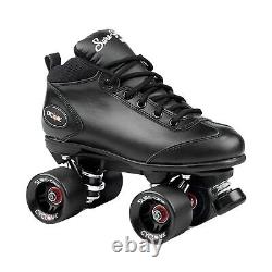 Patins à roulettes Sure-Grip Cyclone noir pour hommes taille 7 / femmes taille 8