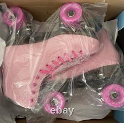 Patins à roulettes Sure Grip roses, taille 8, neufs dans leur boîte <br/>	
	
