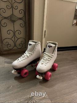 Patins à roulettes Vintage Sure Grip pour femmes taille 9 roues roses + pack d'engrenages Impala (s)