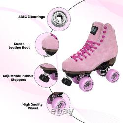 Patins à roulettes d’extérieur unisexes Sure-Grip Boardwalk avec bottes rétro en cuir et 82
<br/>