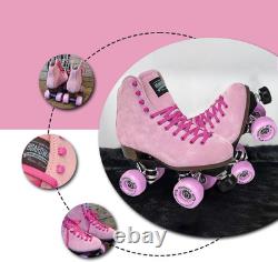 Patins à roulettes d’extérieur unisexes Sure-Grip Boardwalk avec bottes rétro en cuir et 82 
<br/> 