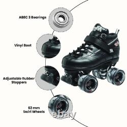 Patins à roulettes noirs GT 50