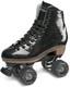 Patins à Roulettes Noirs Stardust Tout Neufs, Taille 8 Pour Hommes (taille 9 Pour Femmes)